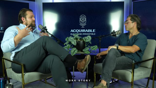Acquirable Podcast in the studio — a multi-camera interview setup